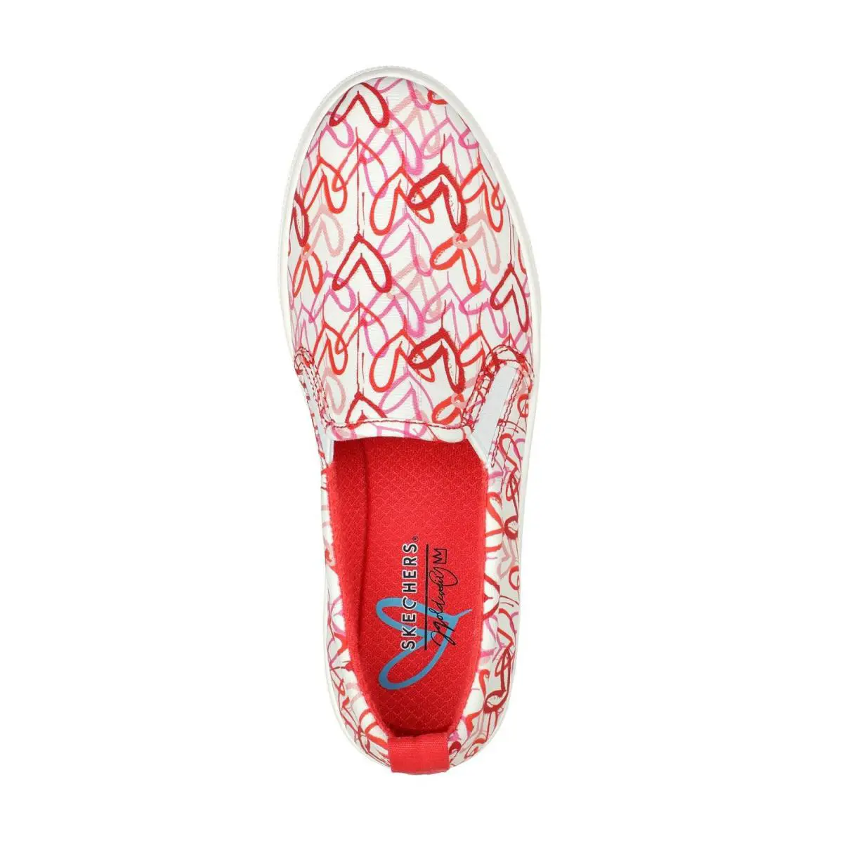 Skechers shoes - Poppy - Drippin Love - Poppy Drippin Love - 155503 - White/Red/Pink 1