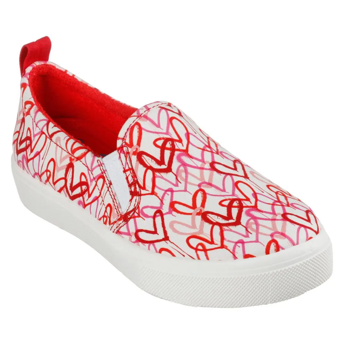 Skechers shoes - Poppy - Drippin Love - Poppy Drippin Love - 155503 - White/Red/Pink 11