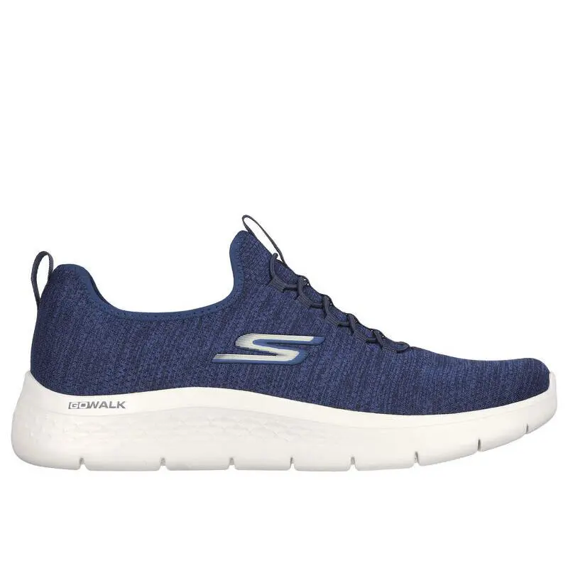 Men`s Skechers Gowalk Flex Ultra Goga Mat Insole Slip On 216484 Navy/blue Medium - Blue