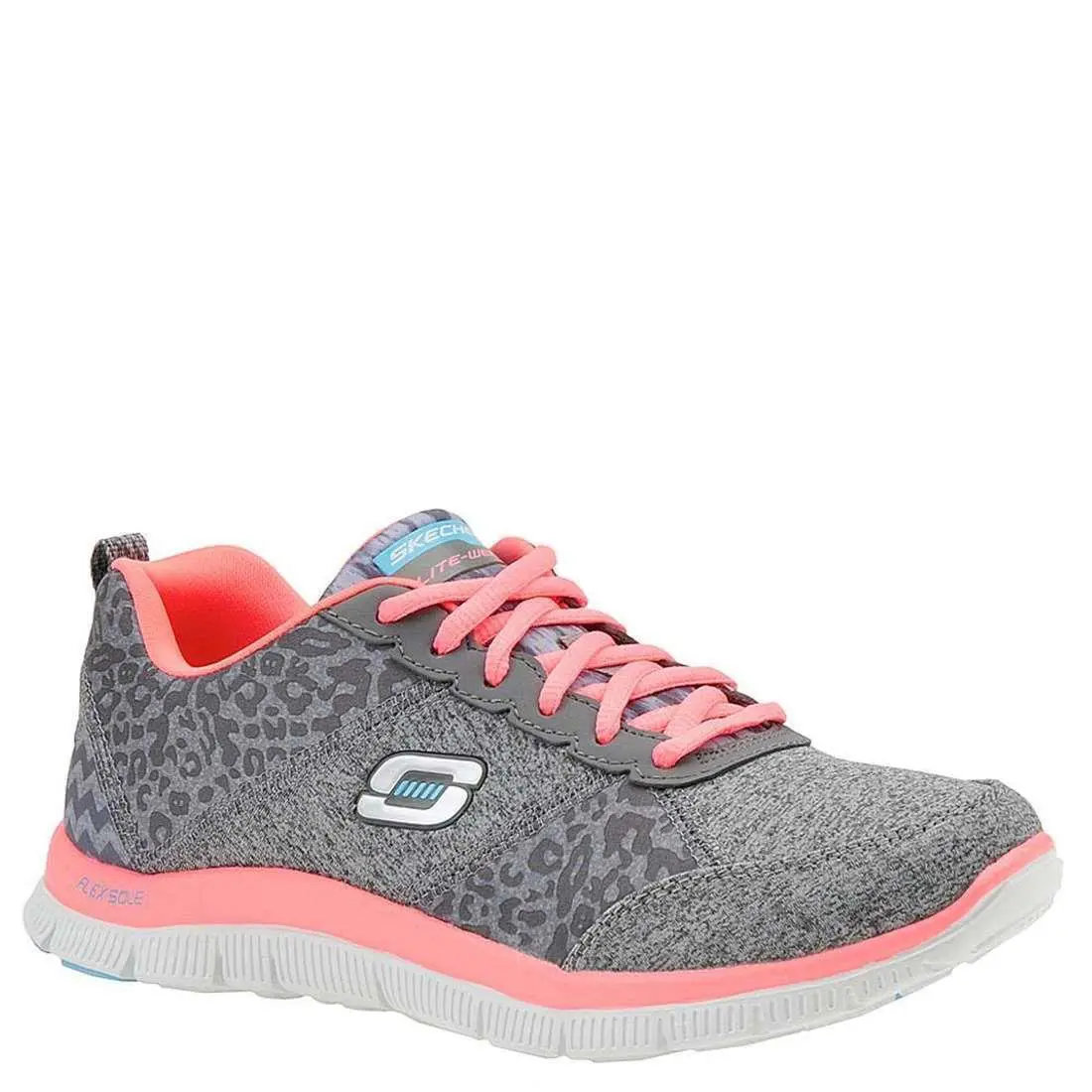 Womens Skechers Flex Appeal Tribeca Sneakers Gray
