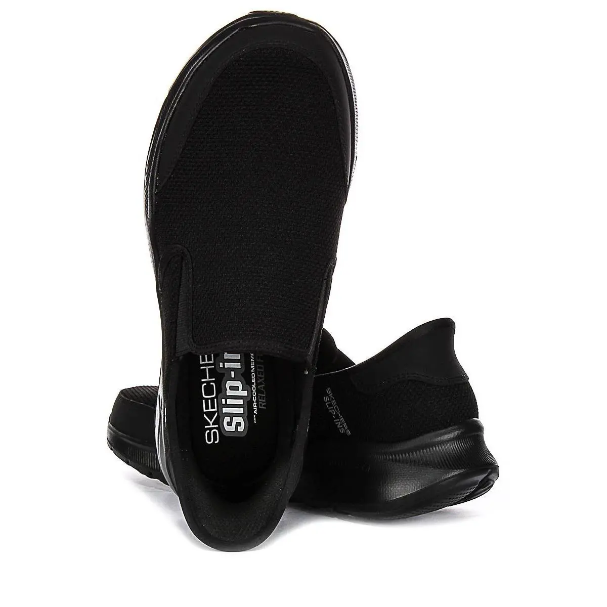 Skechers shoes - BLACK BLACK 2