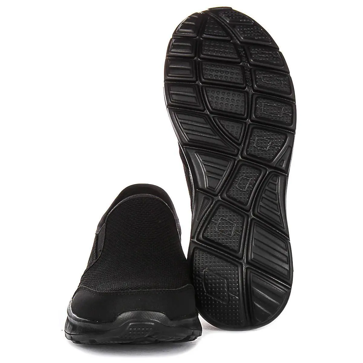 Skechers shoes - BLACK BLACK 3