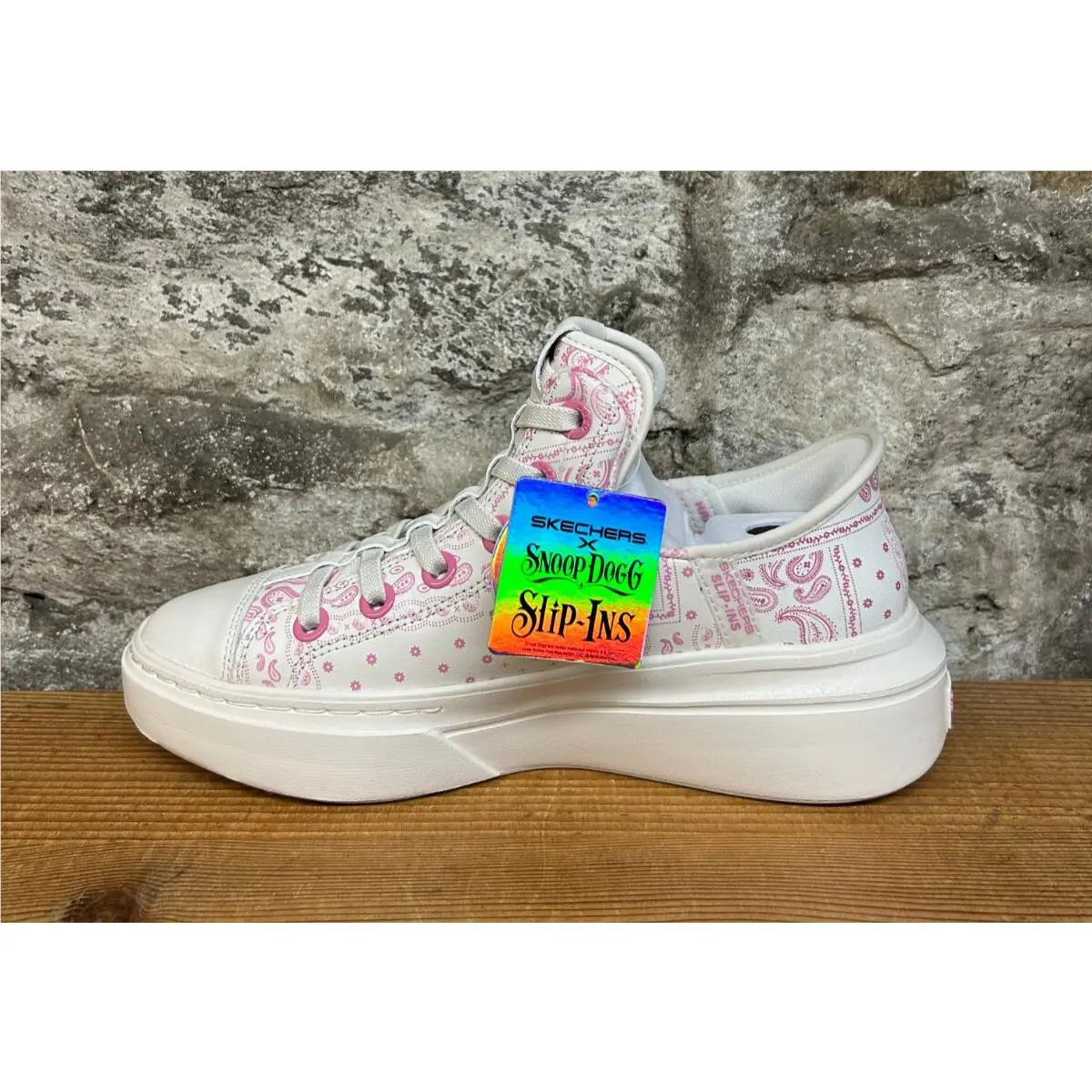 Skechers shoes - OG Leather - Leather - 186002 - White/Pink 0