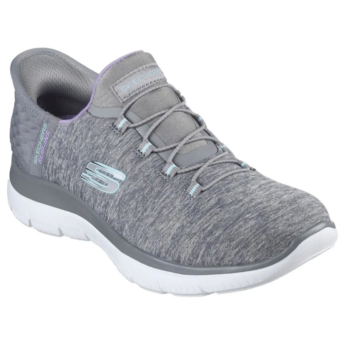 Skechers shoes - Slip-Ins - Grey/Mint 6