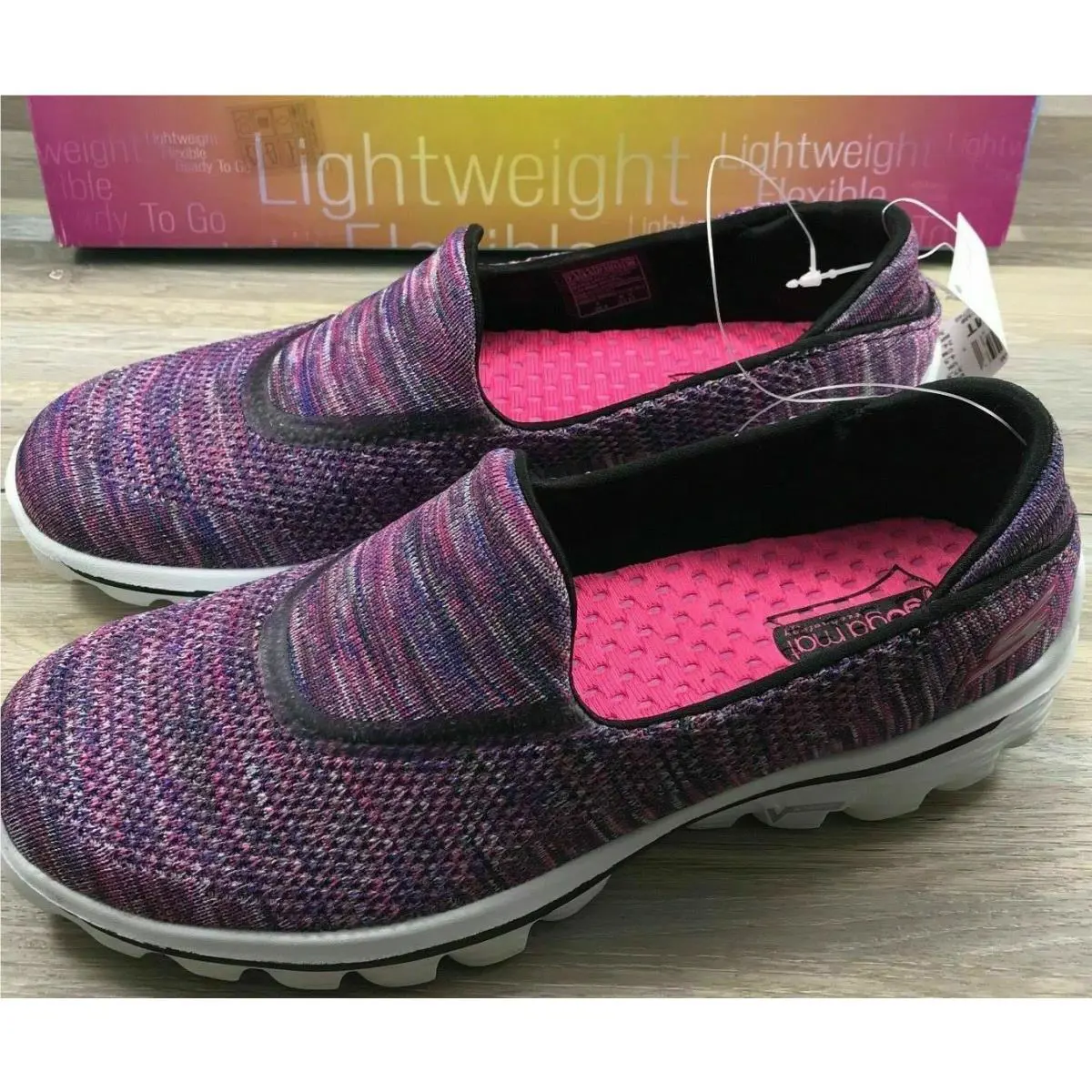 Skechers shoes - Skechers Go Walk - Walk - Multi Knit, Shoe: Multi Knit 2