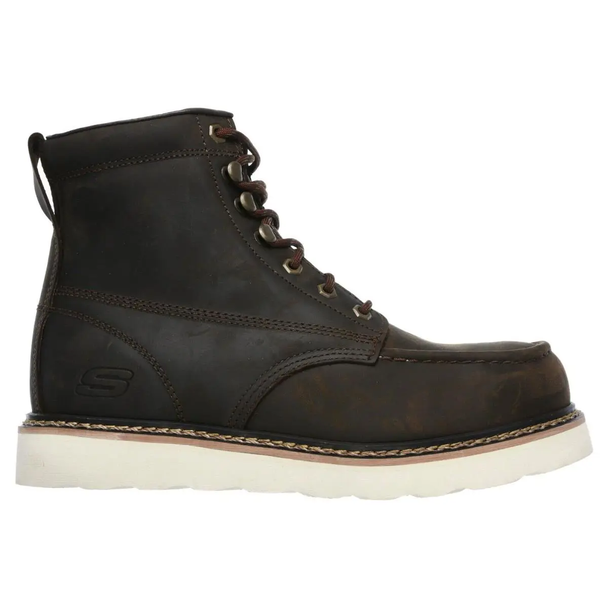Skechers shoes - Skechers Work Relaxed Fit - Work Relaxed Fit - Brown 8