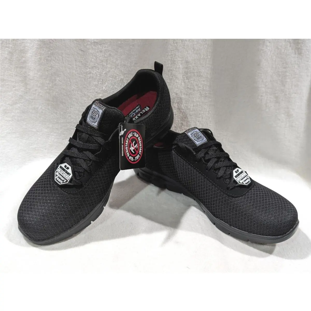 Skechers shoes - Skechers Work Ghenter Bronaugh - Work Ghenter Bronaugh - 77210 77210/BLK - Black 9