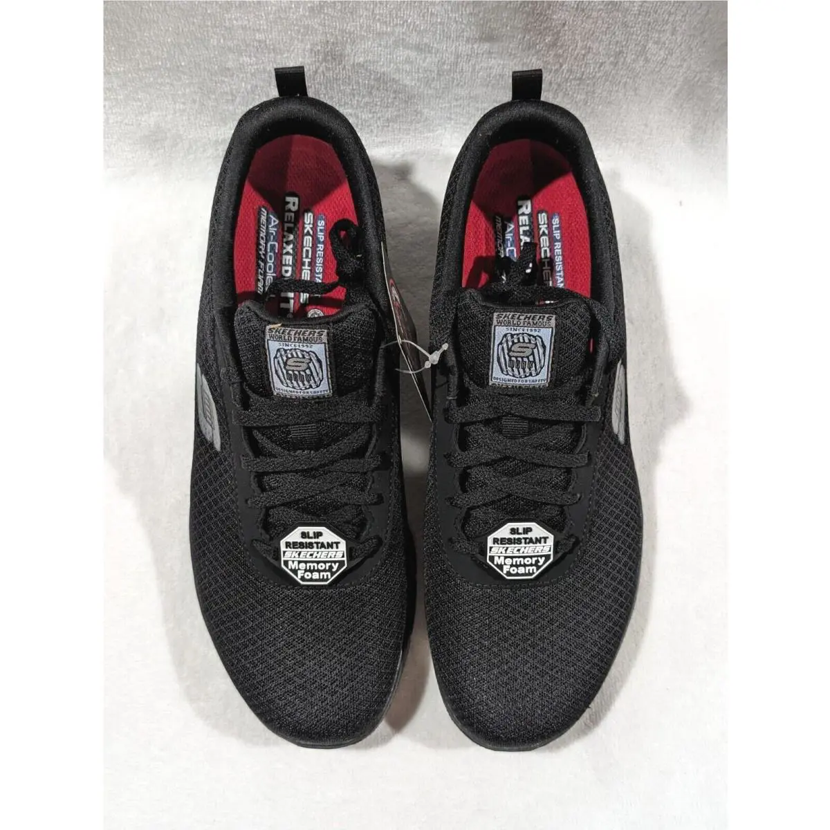 Skechers shoes - Skechers Work Ghenter Bronaugh - Work Ghenter Bronaugh - 77210 77210/BLK - Black 10