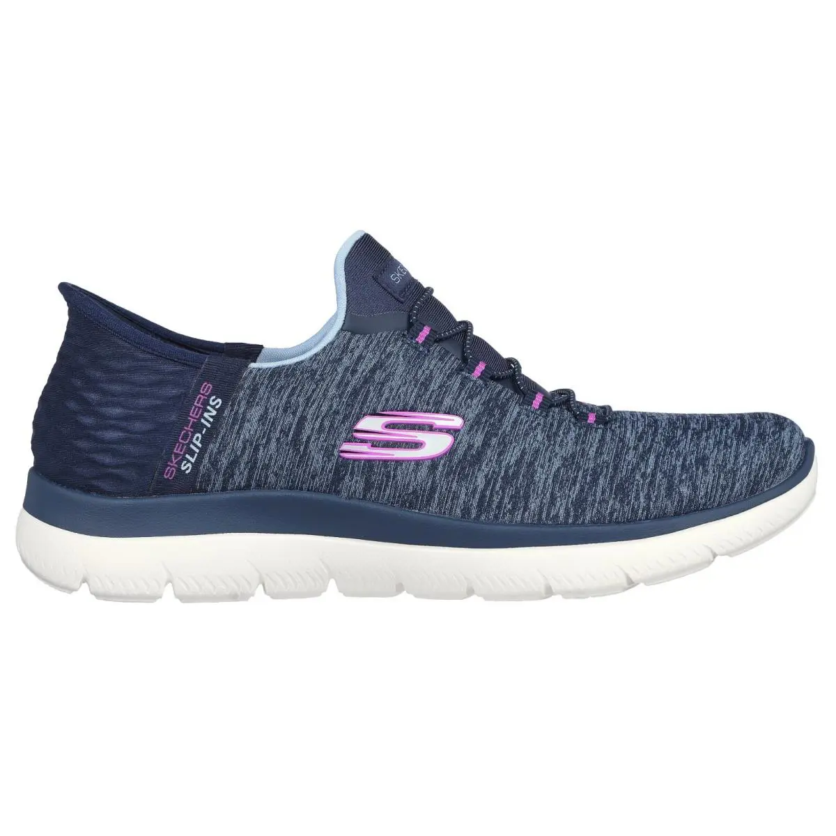 Skechers shoes - SKECHERS Slip-ins Summits Dazzling Haze - Black/Turquoise 11