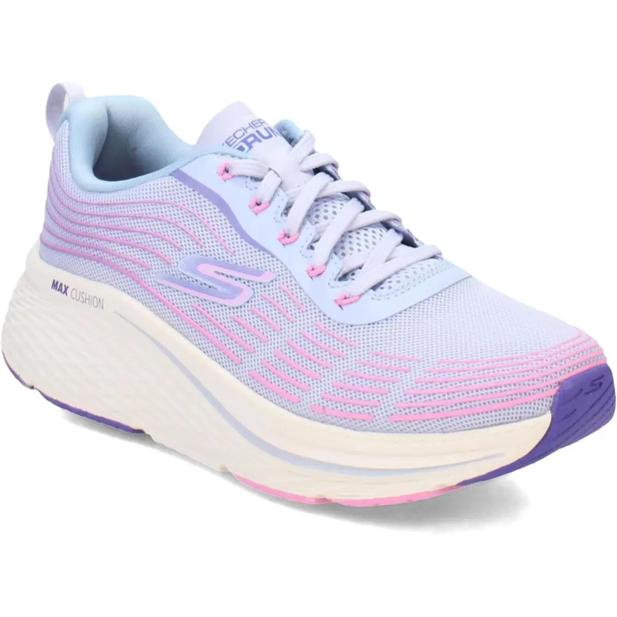 Skechers Womens Max Cushioning Elite 2.0 Athletic Casual Sneakers Blue/pink - Blue/Pink