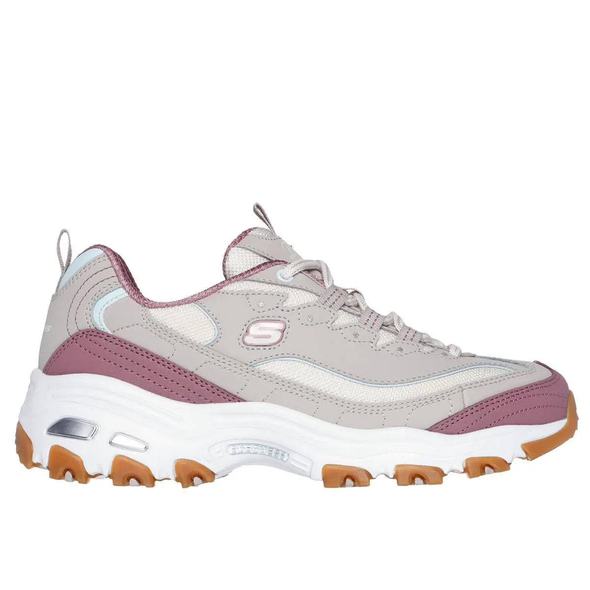 Skechers shoes - SKECHERS D`Lites - Taupe Multi 1