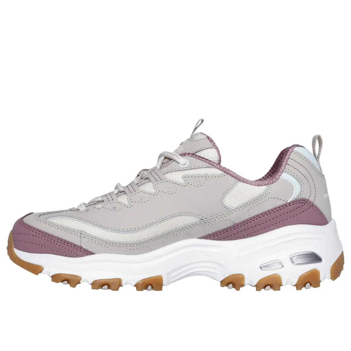 Skechers shoes - SKECHERS D`Lites - Taupe Multi 4