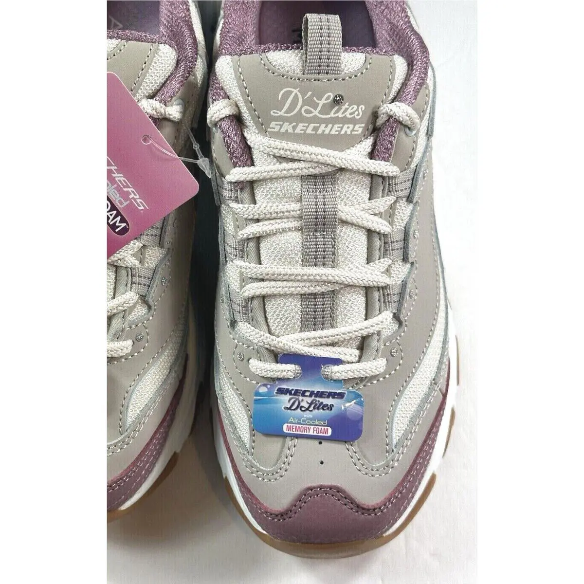 Skechers shoes - SKECHERS D`Lites - Taupe Multi 6