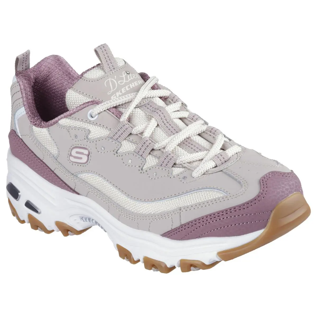 Skechers shoes - SKECHERS D`Lites - Taupe Multi 14