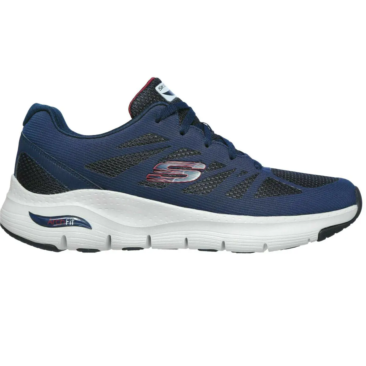 Skechers Arch Fit / Mens / Charge Back / Navy/red / Reg /