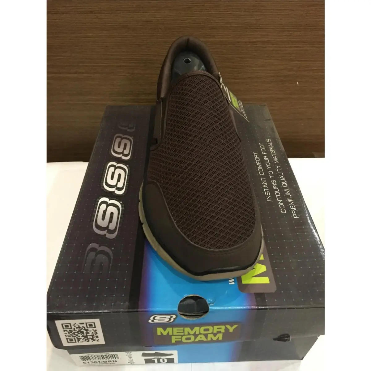Skechers shoes - SKECHERS EQUALIZER PERSISTAN 51361 - EQUALIZER PERSISTAN - 51361-BRN, Manufacturer: BLACK, BROWN, CHARCOAL, BLACK/WHITE 2