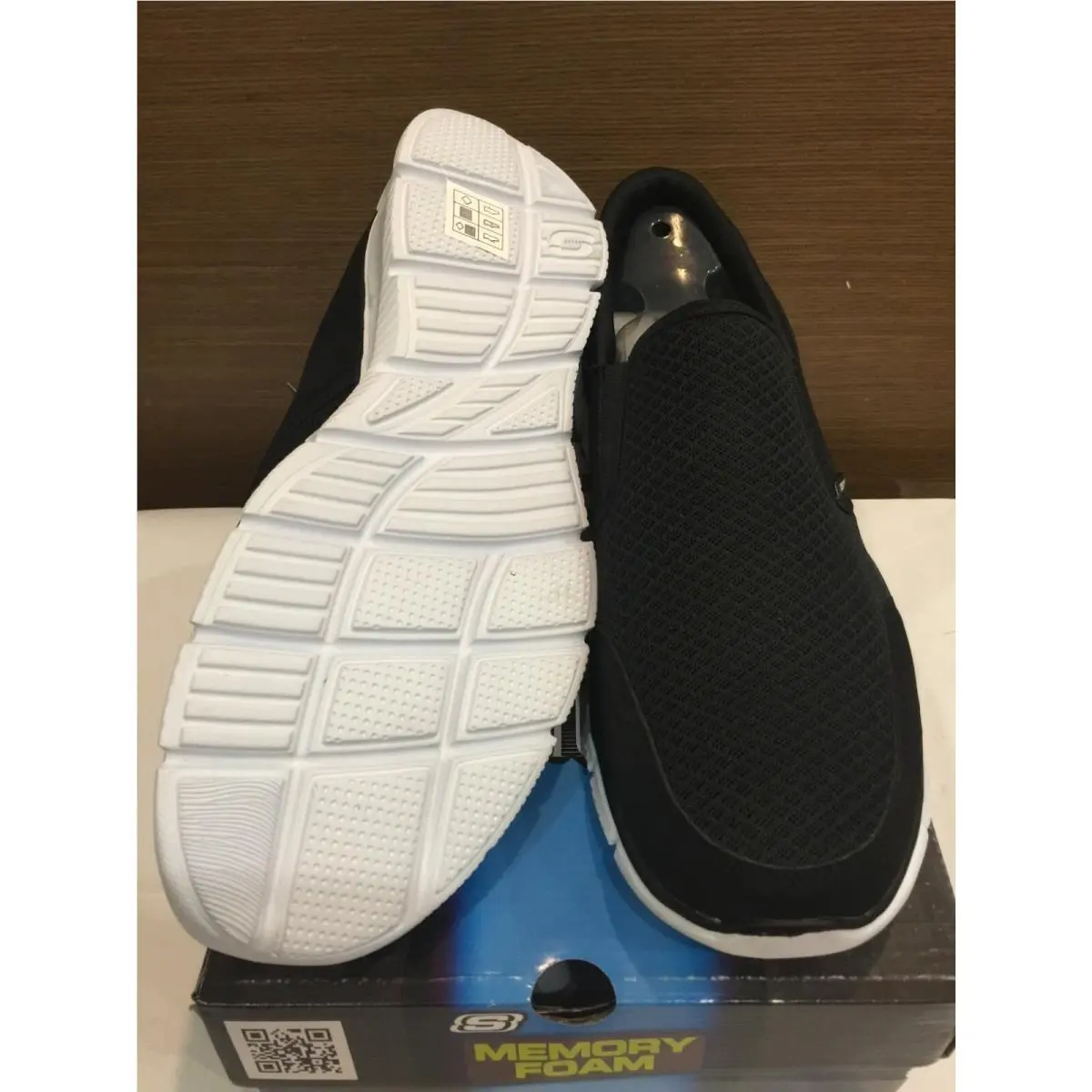 Skechers shoes - SKECHERS EQUALIZER PERSISTAN 51361 - EQUALIZER PERSISTAN - 51361-BRN, Manufacturer: BLACK, BROWN, CHARCOAL, BLACK/WHITE 16