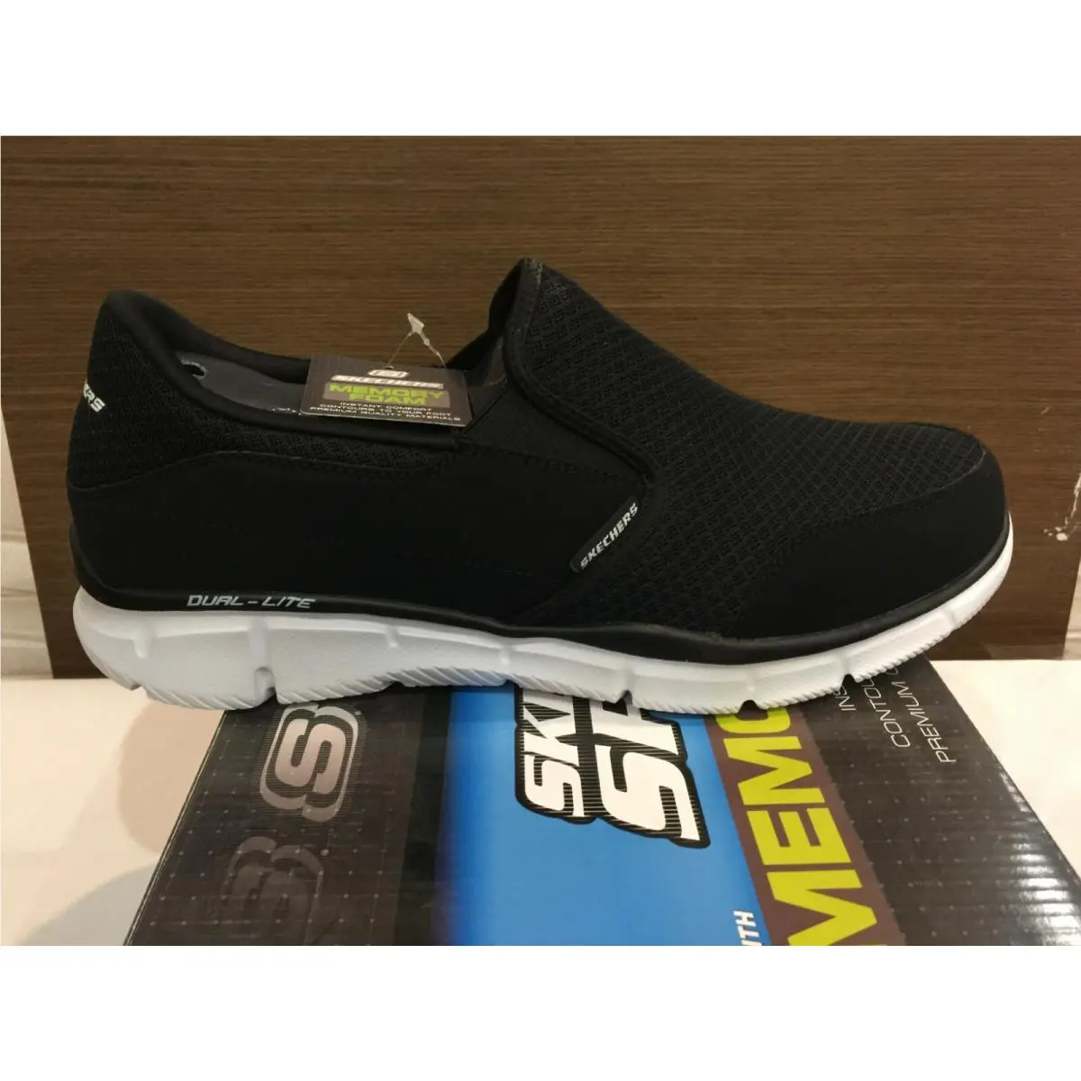 Skechers shoes - SKECHERS EQUALIZER PERSISTAN 51361 - EQUALIZER PERSISTAN - 51361-BRN, Manufacturer: BLACK, BROWN, CHARCOAL, BLACK/WHITE 9