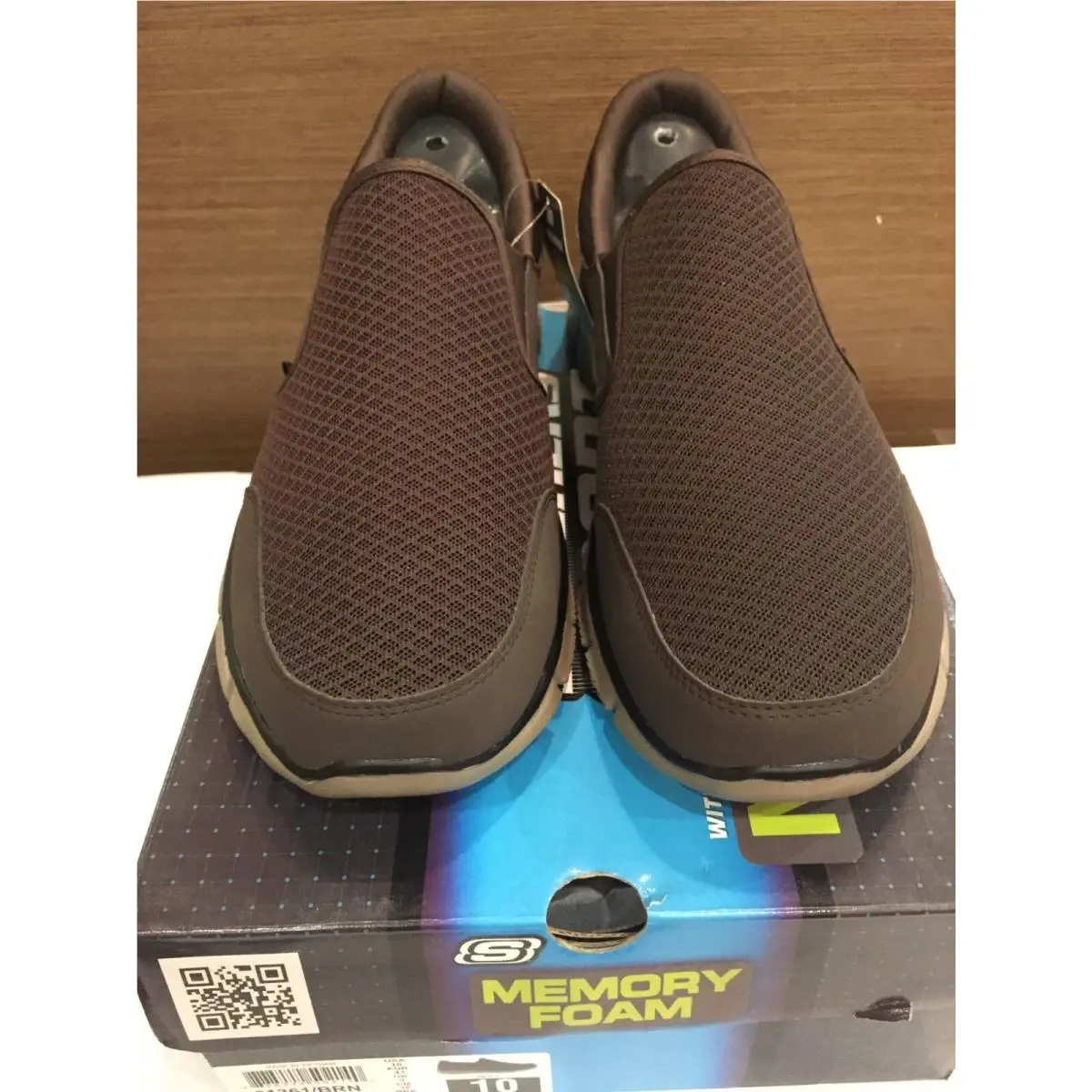 Skechers shoes - SKECHERS EQUALIZER PERSISTAN 51361 - EQUALIZER PERSISTAN - 51361-BRN, Manufacturer: BLACK, BROWN, CHARCOAL, BLACK/WHITE 3