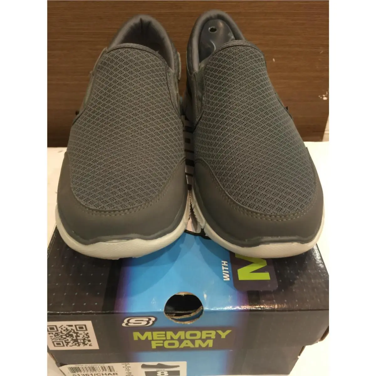 Skechers shoes - SKECHERS EQUALIZER PERSISTAN 51361 - EQUALIZER PERSISTAN - 51361-BRN, Manufacturer: BLACK, BROWN, CHARCOAL, BLACK/WHITE 11