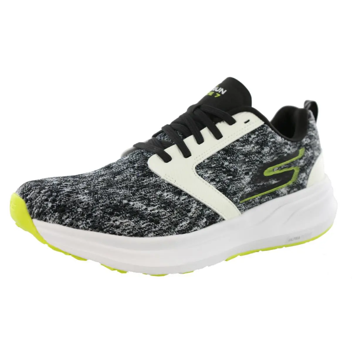 Skechers shoes - WHITE BLACK 4