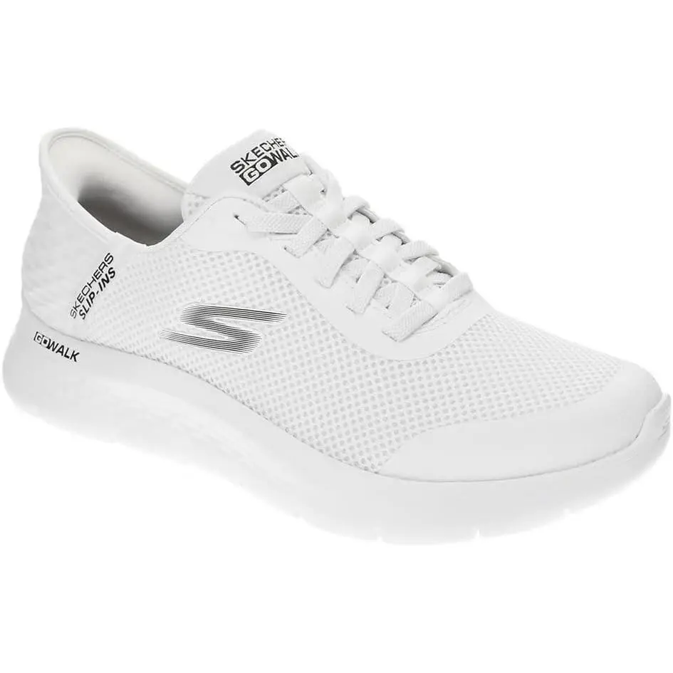 Men`s Skechers Gowalk Flex Sneaker Shoes Wide Width - White