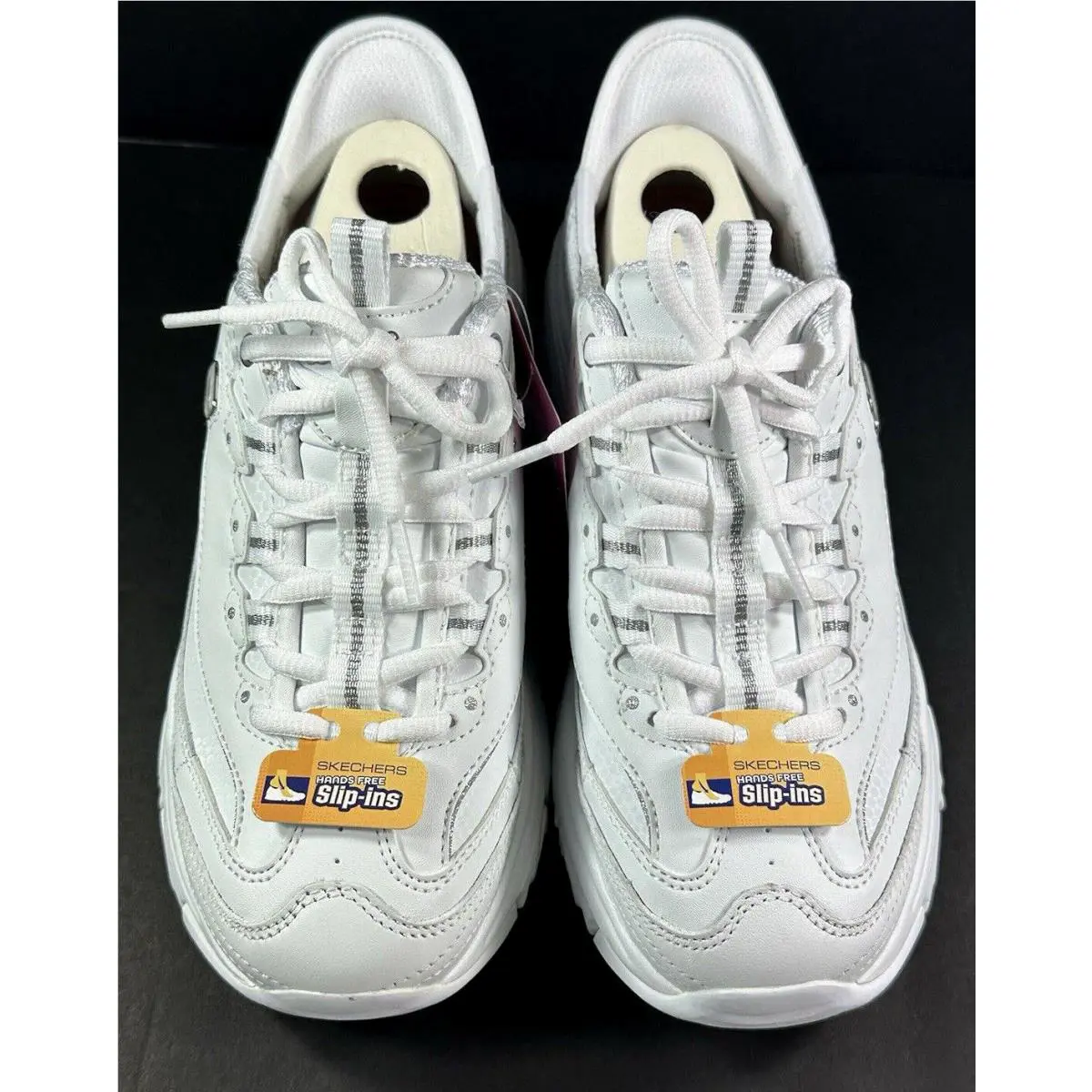 Skechers shoes - SKECHERS D`Lites - White 3