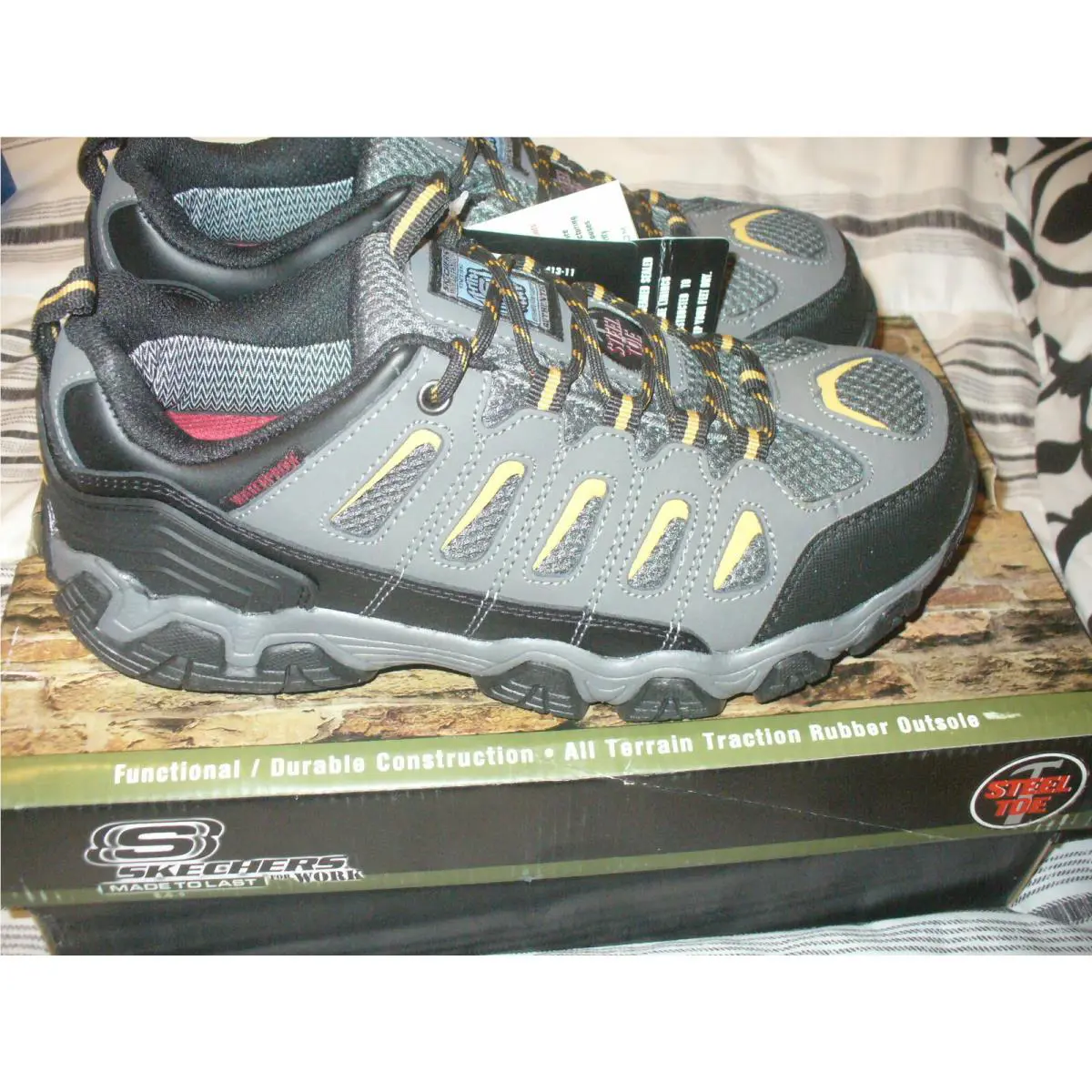 Skechers shoes - Blais - Blais - 77051/DKGY - Gray (UPC: 887047746371) 7