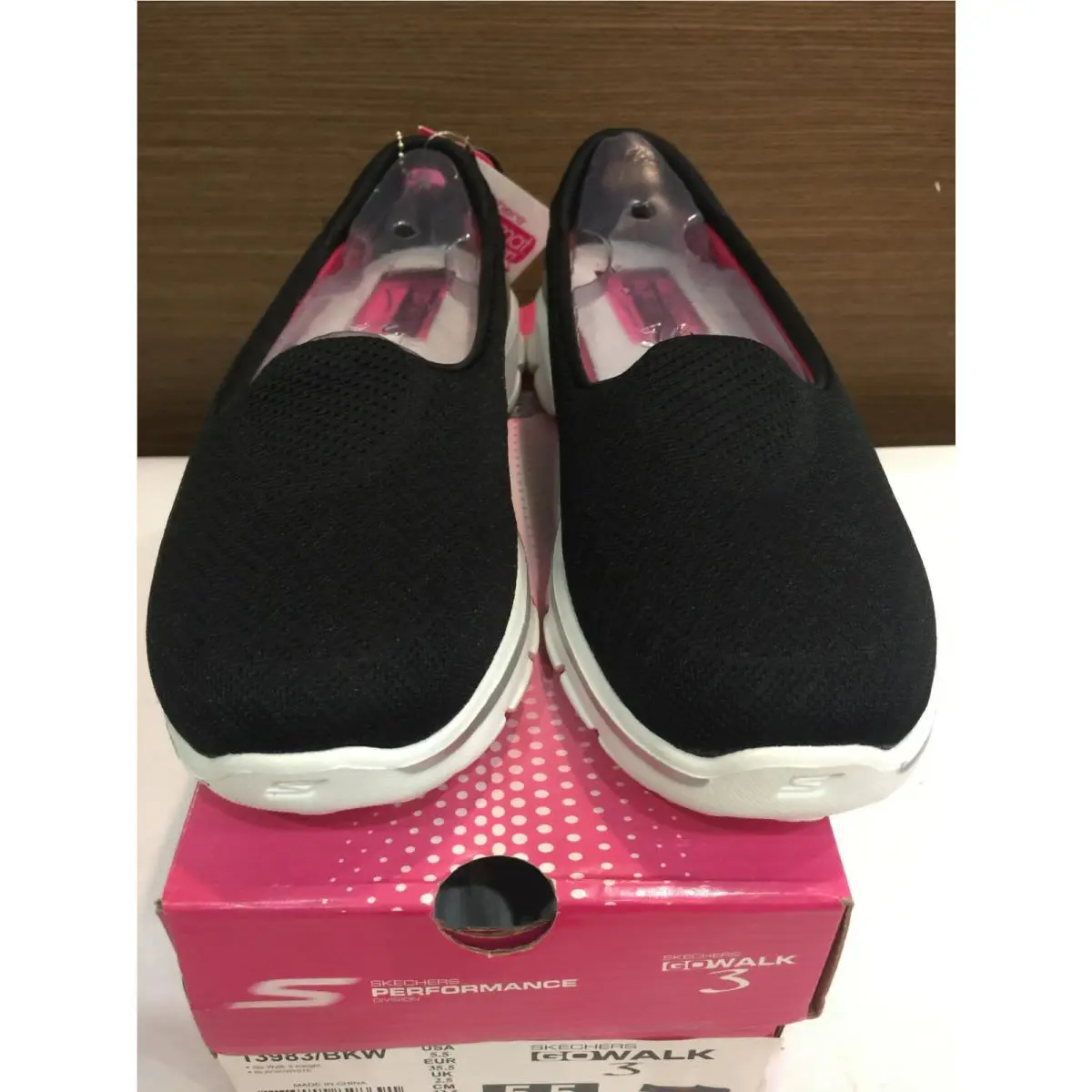 Skechers shoes - GO WALK 3 INSIGHT 13983 - 13983-BKW 3