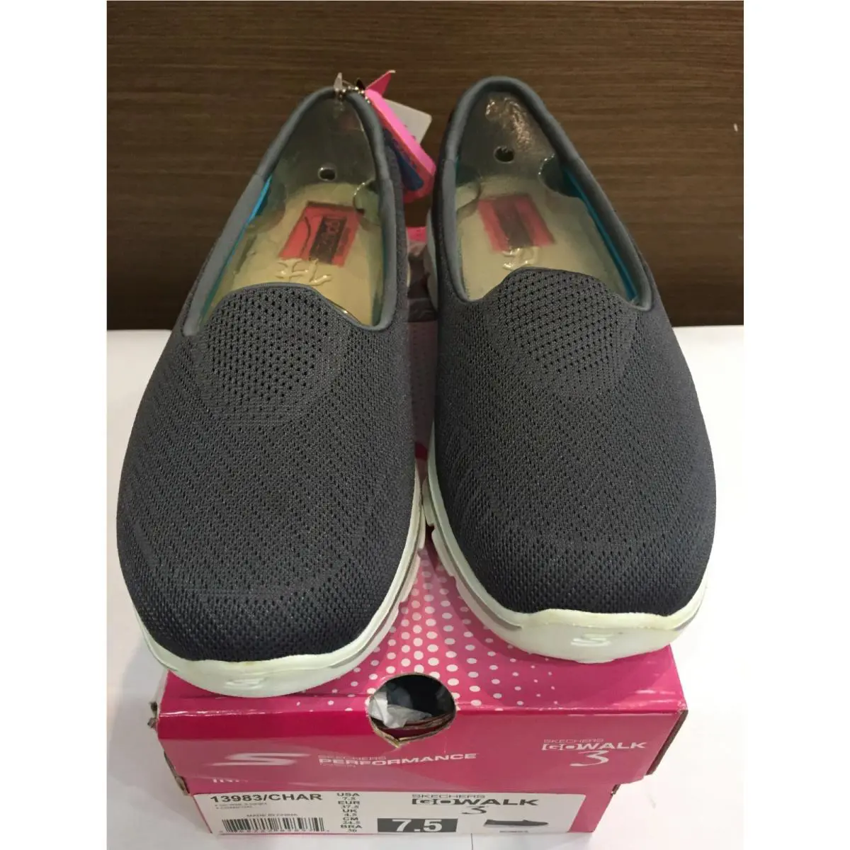 Skechers shoes - GO WALK 3 INSIGHT 13983 - 13983-BKW 14
