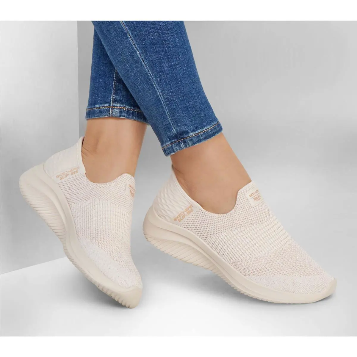 Skechers shoes - Skechers Slip-Ins - 149808 NAT - Natural 3
