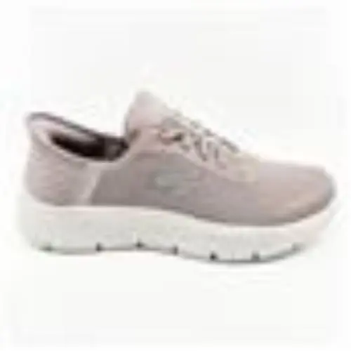 Skechers Go Walk Flex Grand Entry Mauve Womens Slip On Sneakers - Pink, Manufacturer: Mauve