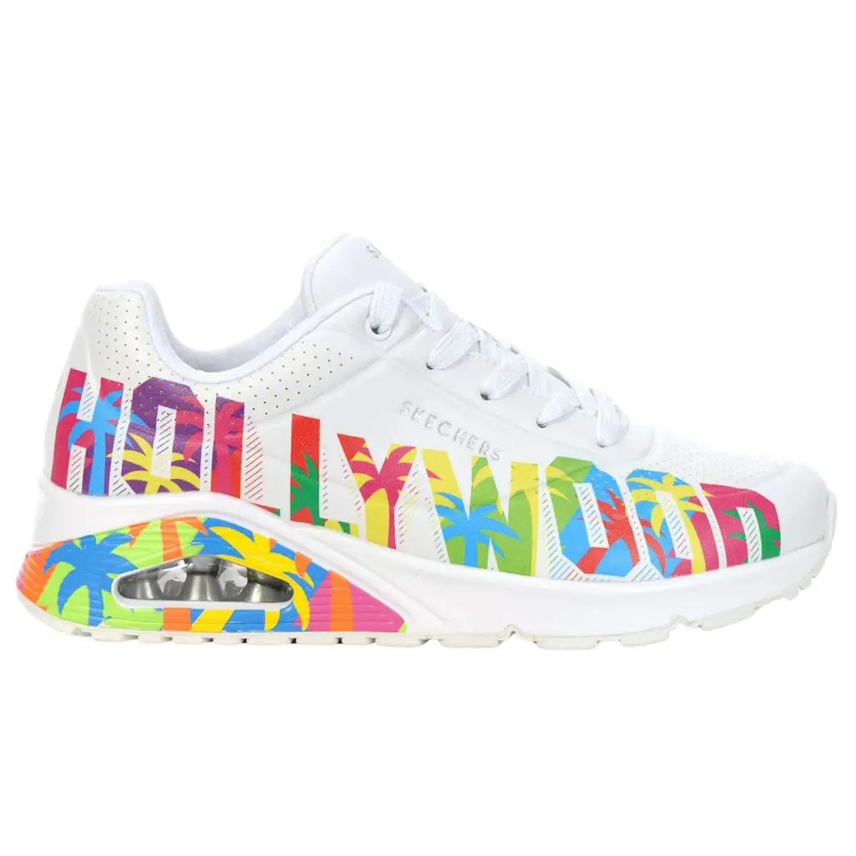 Skechers shoes - Uno-ONE FOR Stars! - FOR - 177995- WMLT - White / Multicolor 0