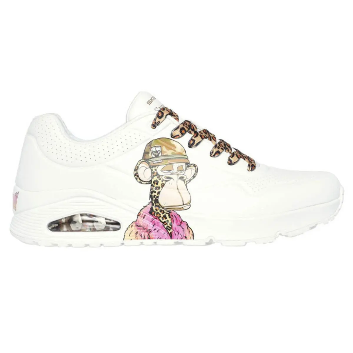 Skechers shoes - Snoop Dogg Uno- Dr. Bombay - 241014 - White, Exterior: White 3