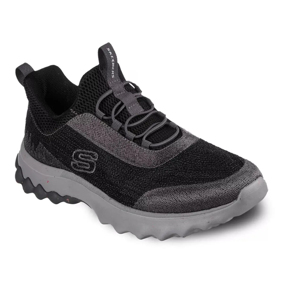 Men`s Skechers Rex Fit Voston Reever Casual Shoes 210435 /blk Multi Sizes Black - Black