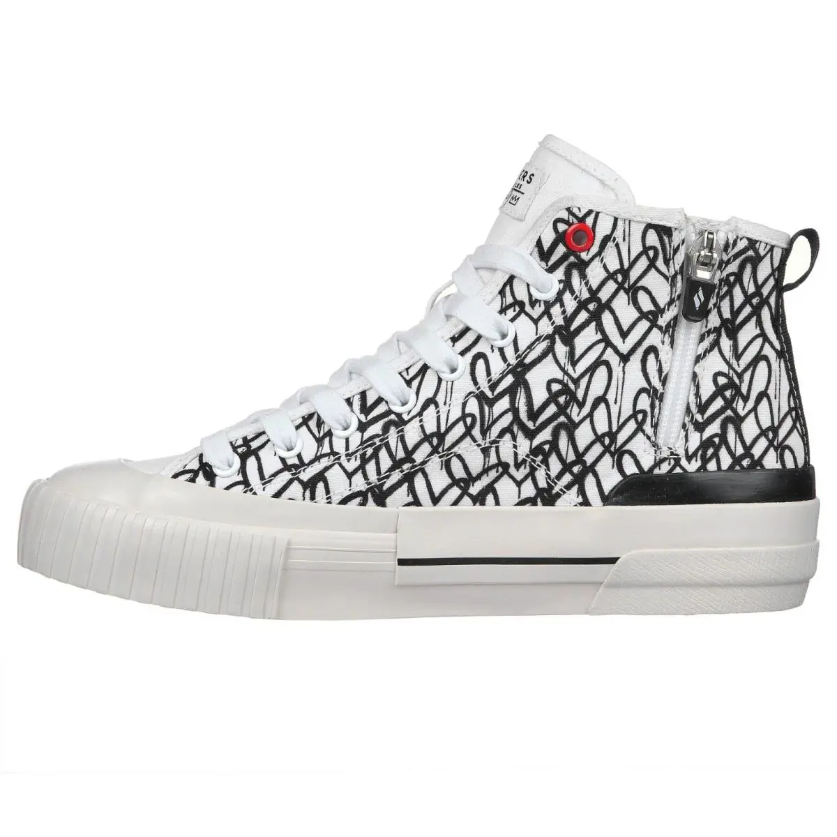 Skechers shoes - New Moon - Lost in Love - 155522 - White/Black 3