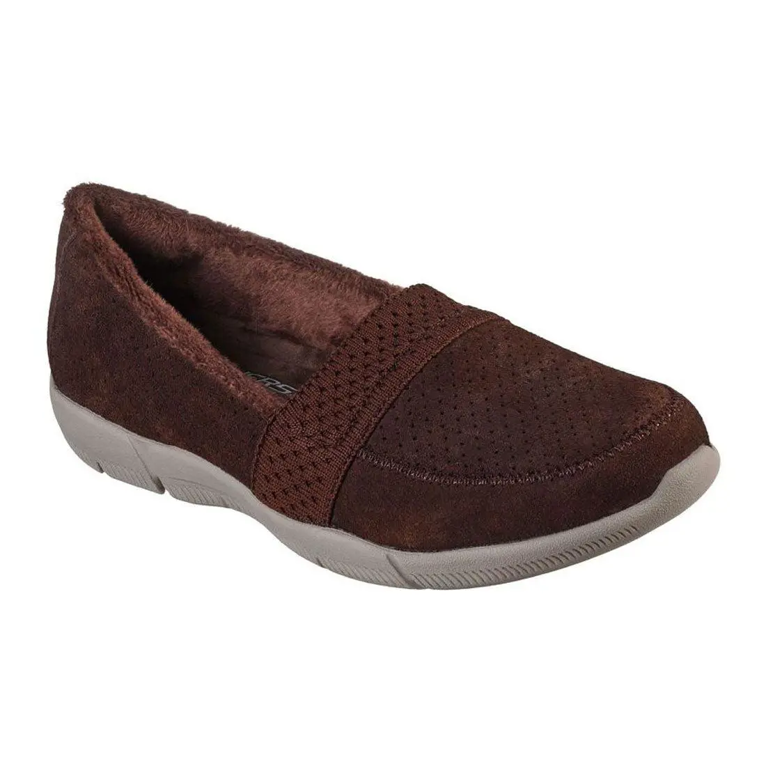 Skechers Be-lux Moonlight Stroll Women`s Slip On Shoes Chocolate