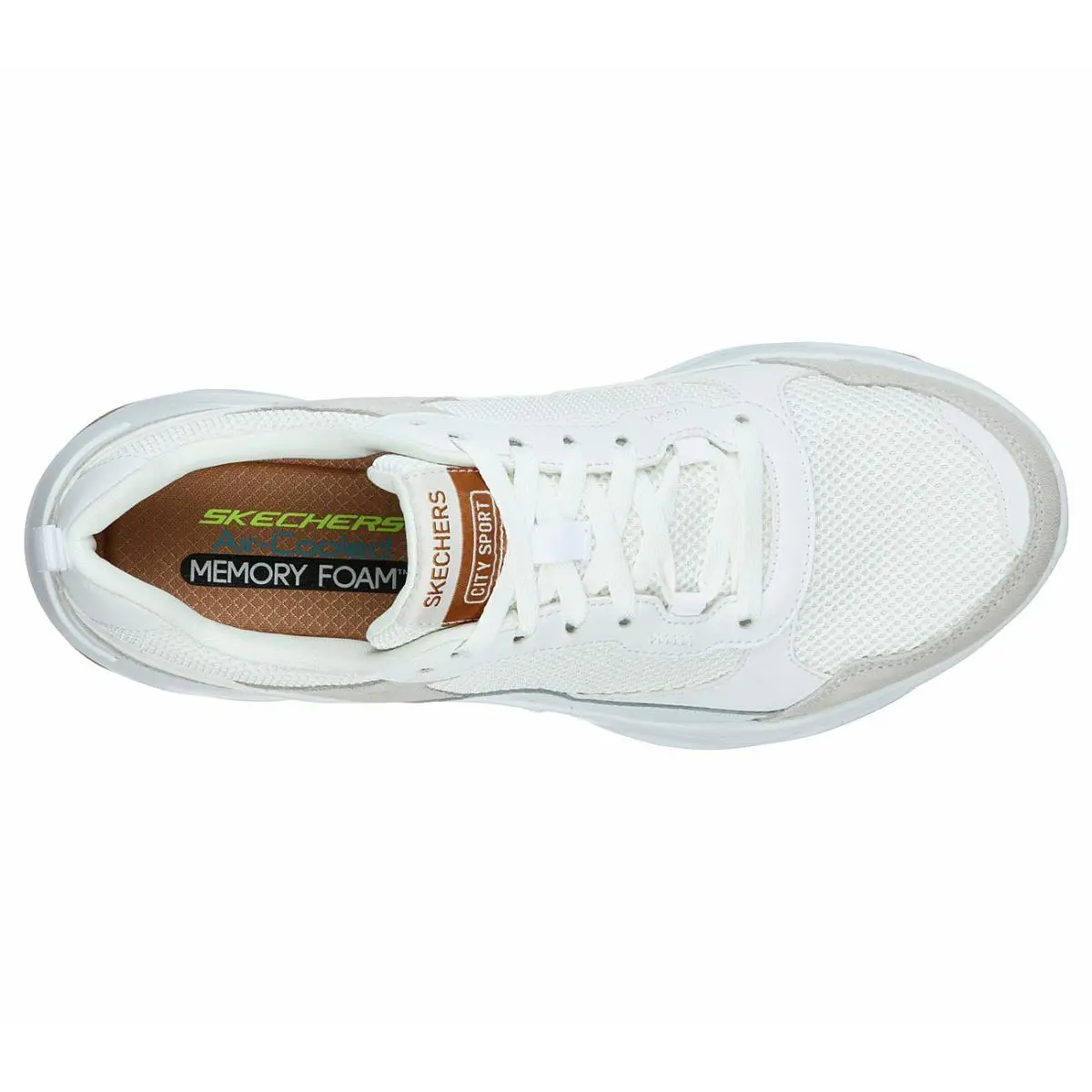 Skechers shoes - MEMORY FOAM - MEMORY FOAM - White 2