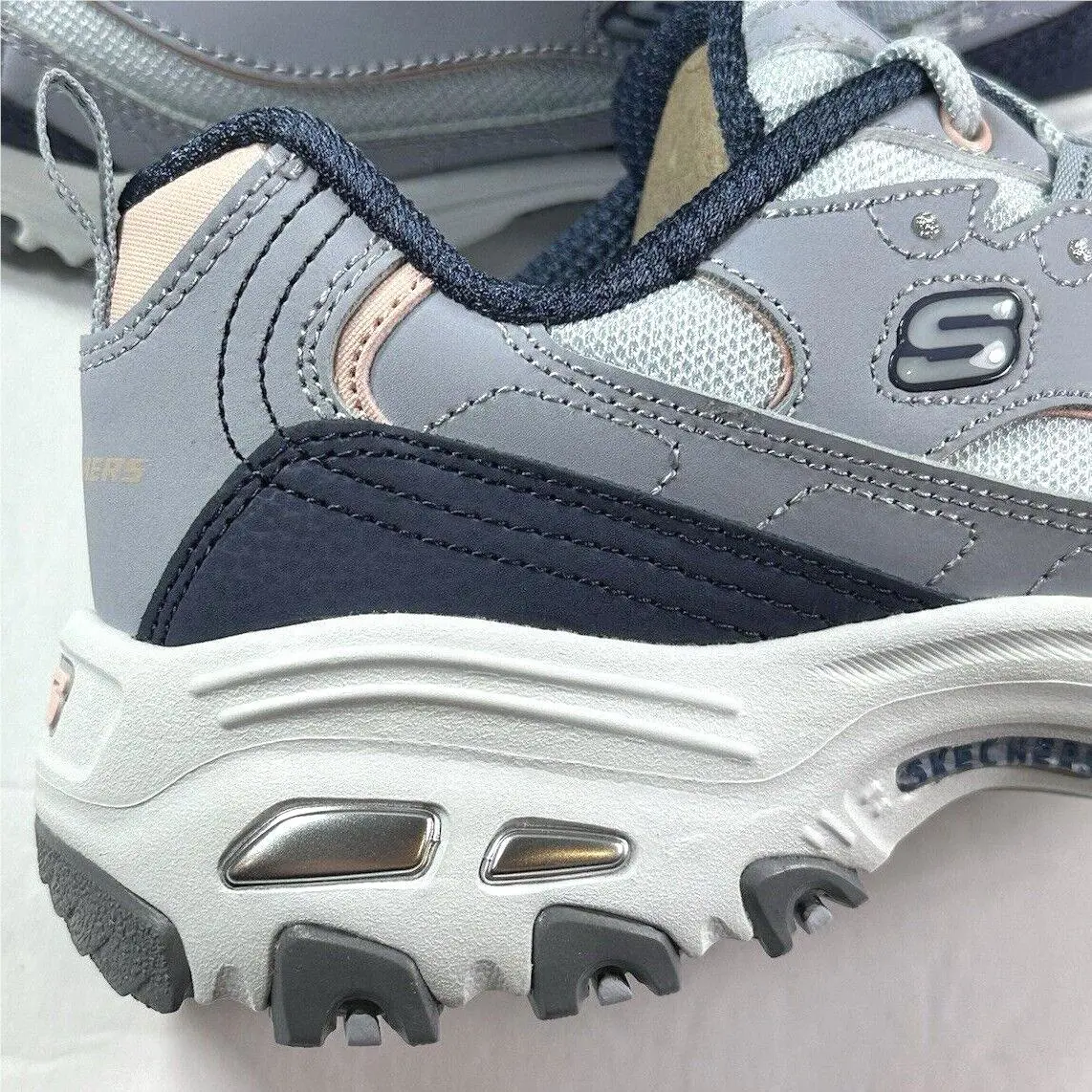 Skechers shoes - SKECHERS D`Lites - Light Blue Multi 7