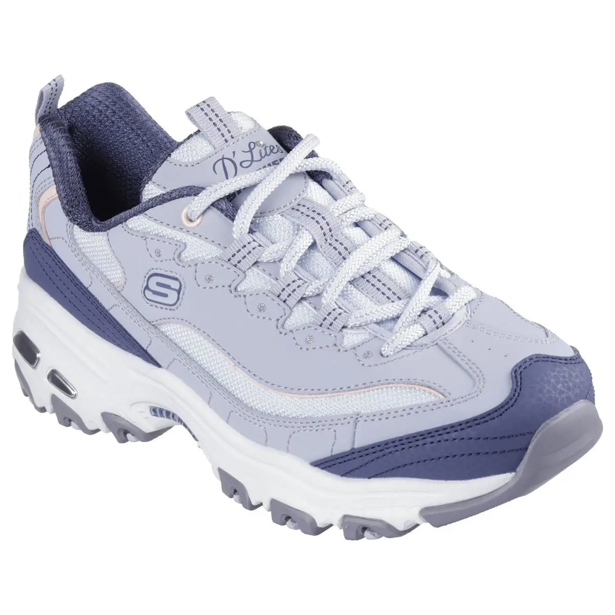 Skechers shoes - SKECHERS D`Lites - Light Blue Multi 17