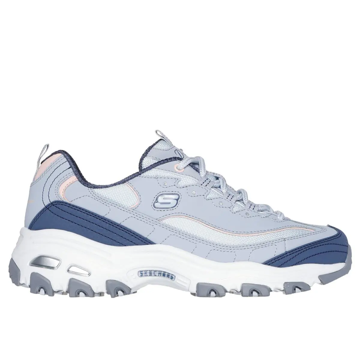 Skechers shoes - SKECHERS D`Lites - Light Blue Multi 19