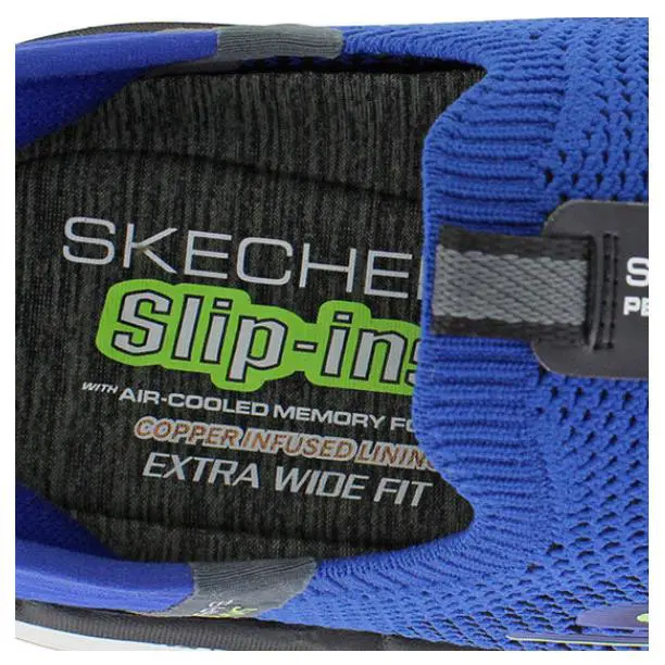 Skechers shoes - Max Cushioning Elite-advantageous Slip-ins - Max Cushioning - 220389blbk - Blue 3
