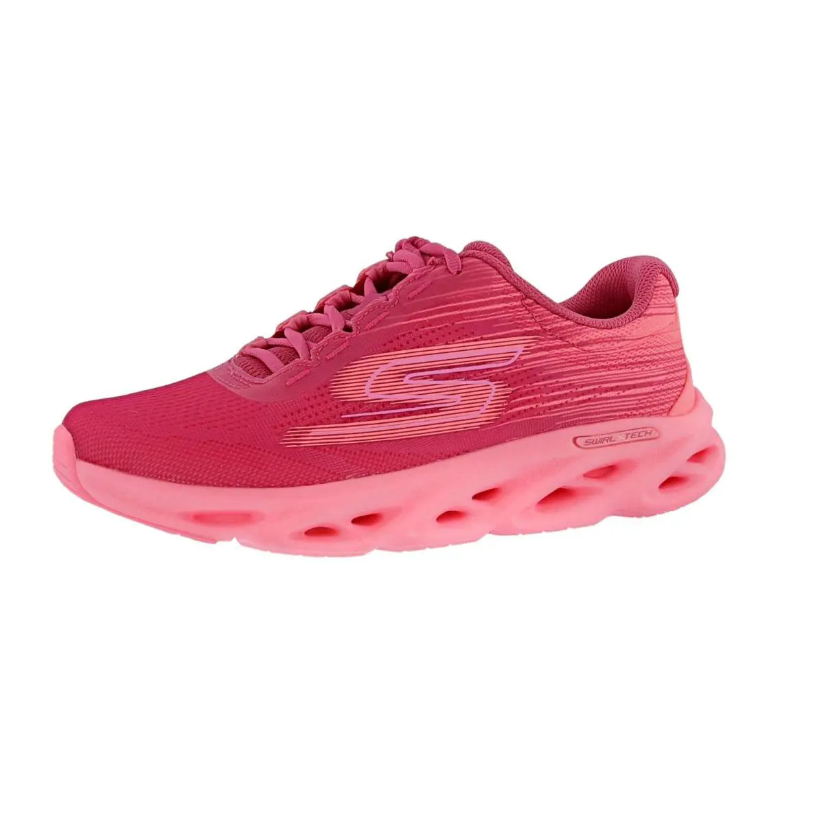 Skechers shoes - GO RUN SWIRL TECH SPEED-ULTIMATE STRIDE - 129501 HPPK - HOT PINK / PINK 5