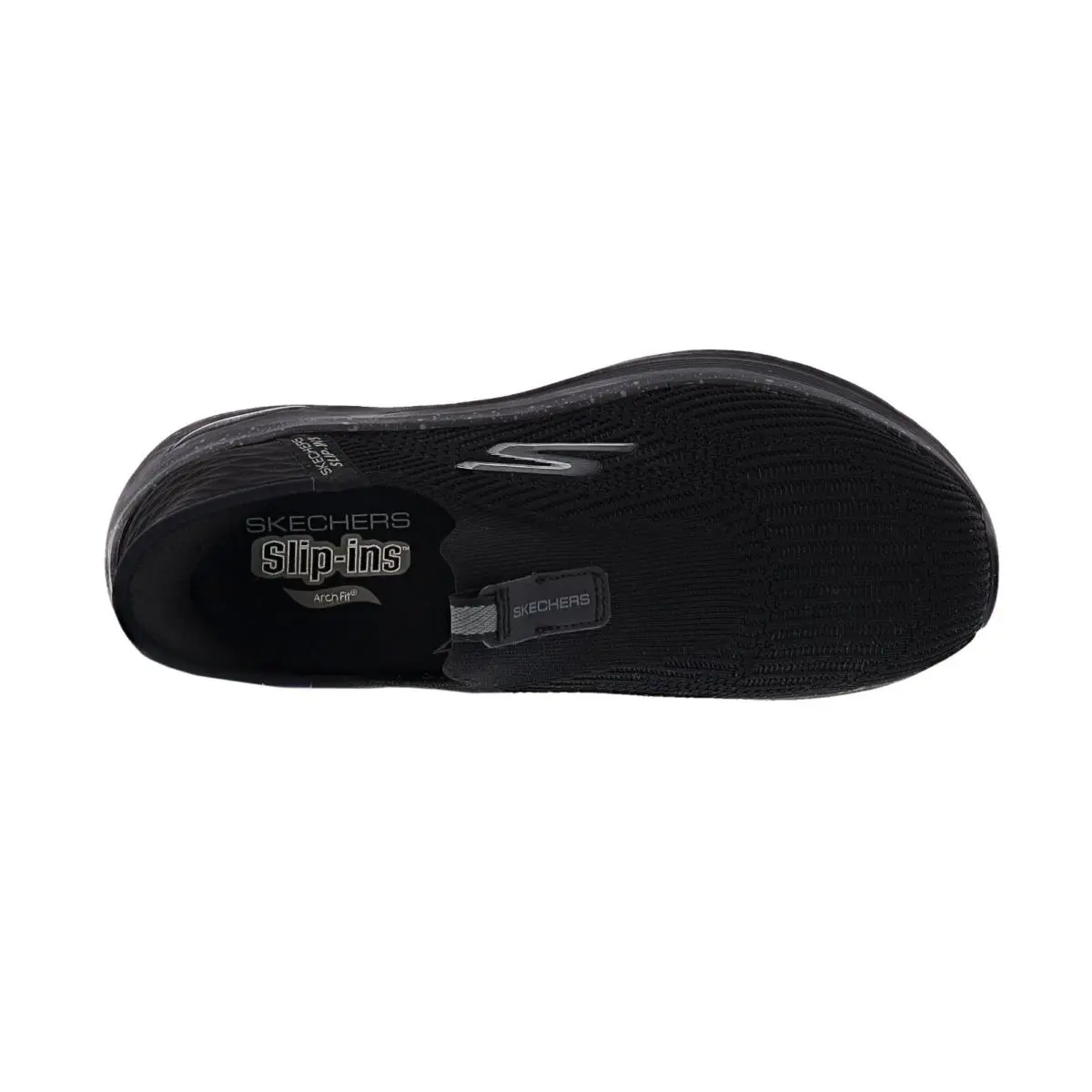 Skechers shoes - MAX CUSHIONING ARCH FIT- FLUIDITY - 128924/BBK - BLACK / BLACK 4