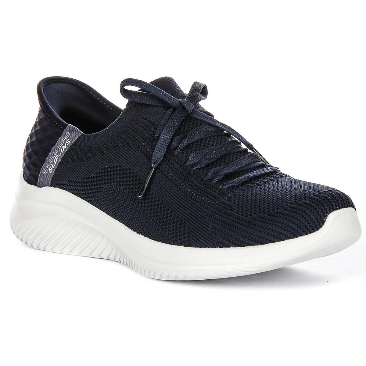 Skechers Lace Up Ultra Brilliant Path Plus Womens Sneakers Navy White US 7 - 11