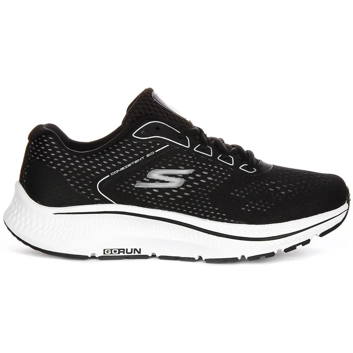 Skechers shoes - BLACK WHITE 0