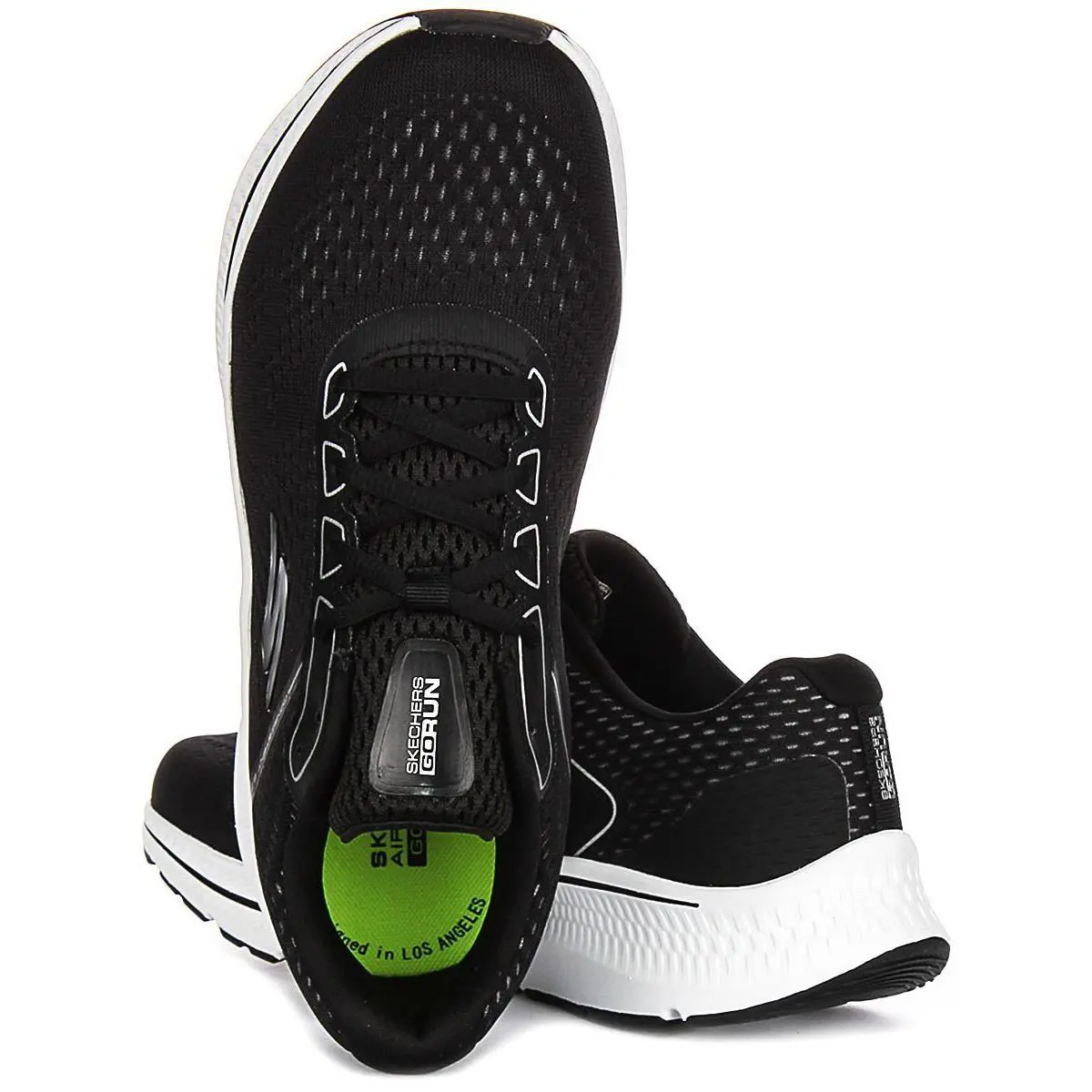 Skechers shoes - BLACK WHITE 2