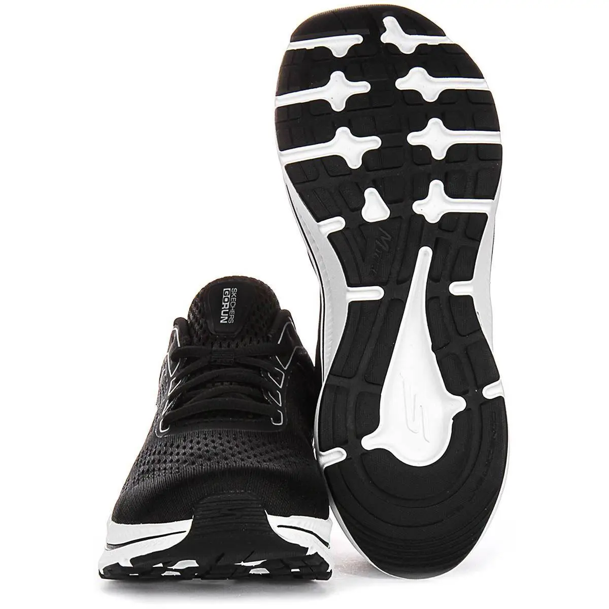 Skechers shoes - BLACK WHITE 3