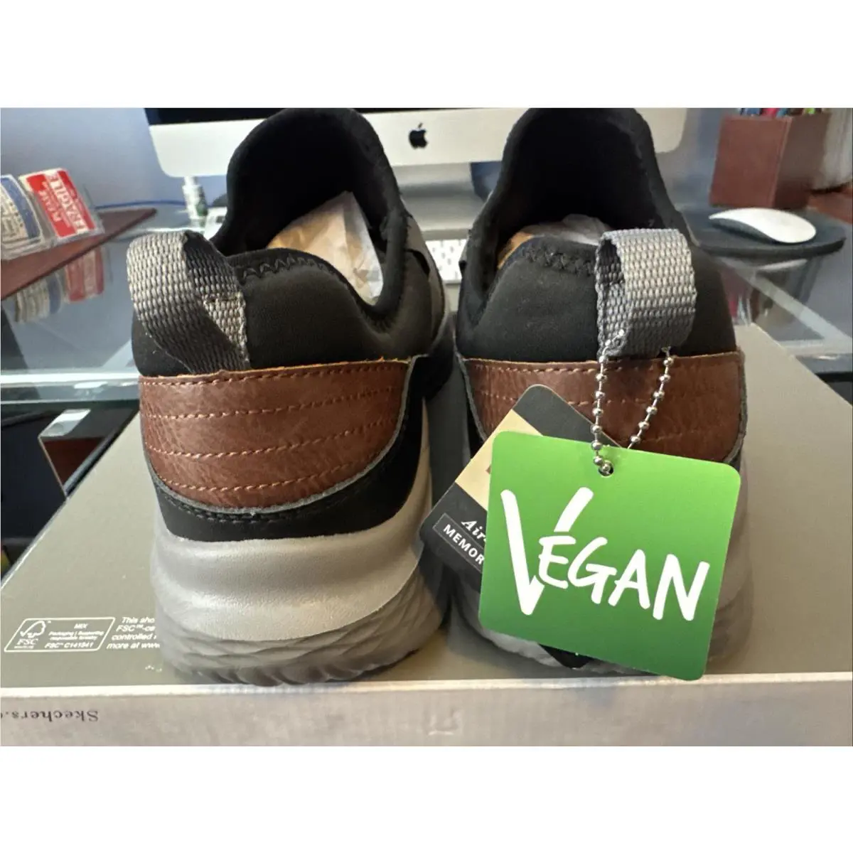 Skechers shoes - Skechers Slade-Raymar - 210809-BKGY - Black Grey Mesh 8