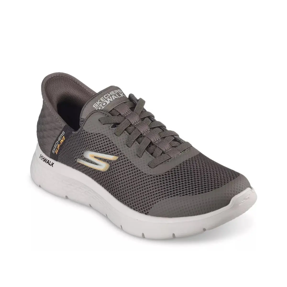 Man`s Athleisure Skechers Hands Free Slip - Dark Brown